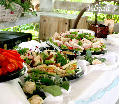 Assorted Sandwiches at the Rancho Bernardo Winery by Elijah's Catering San Diego.